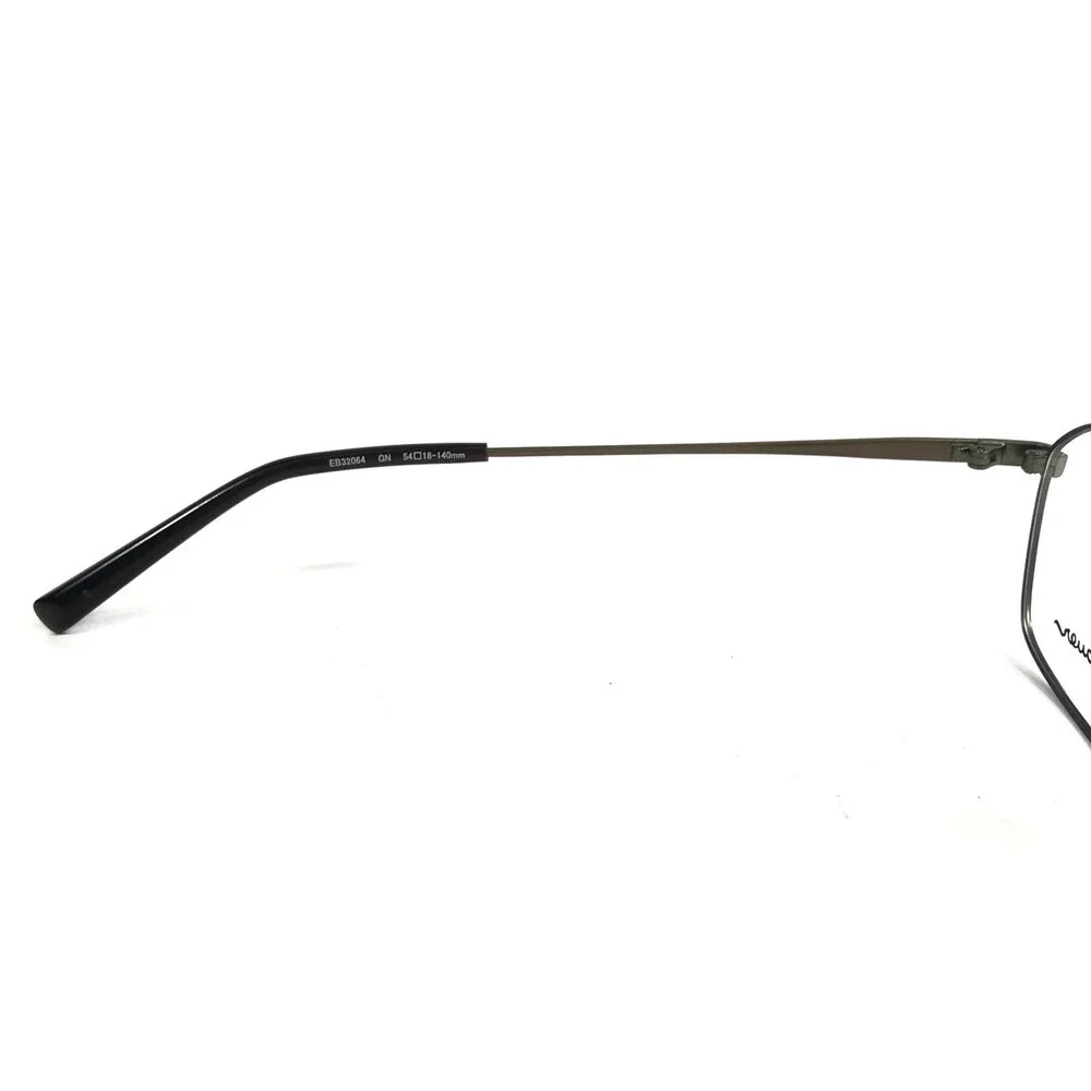 Eddie Bauer Eyeglasses Frames EB32064 GN Green Rectangle Hexagonal 54-18-140